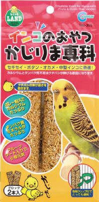 インコのおやつ かじりま専科 2本入り