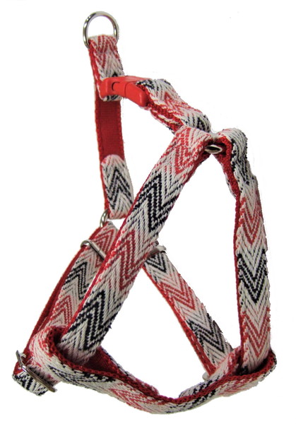 シェブロン ハーネス 各サイズ レッド/ネイビー （ #10 レッド ）