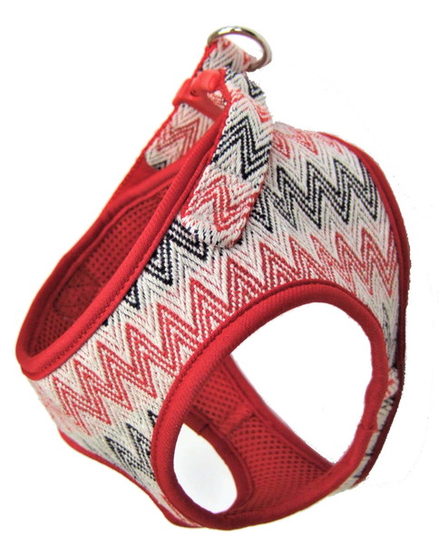 シェブロン ソフト ハーネス 各サイズ レッド/ネイビー （ SS レッド ）