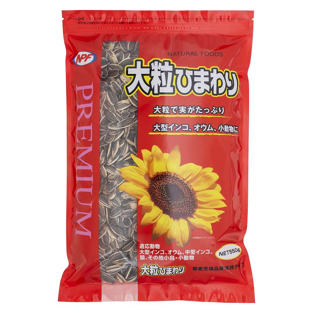 プレミアム　大粒ひまわり 550g