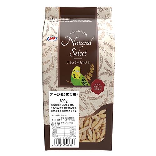 ナチュラルセレクト　オーツ麦（皮付き） 500g