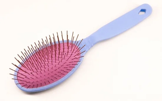 ロングピンブラシ ブルー