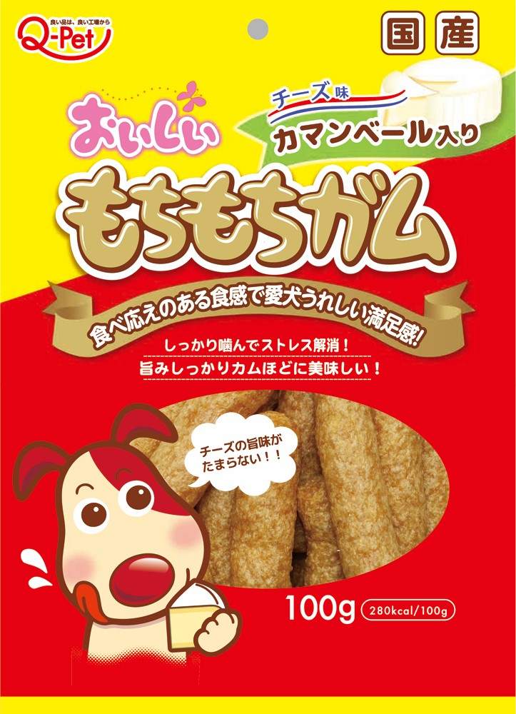もちもちガム おいしいもちもちガムカマンベールチーズ入り100g