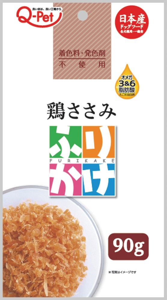 ふりかけ Q-Petふりかけ鶏ささみ90g