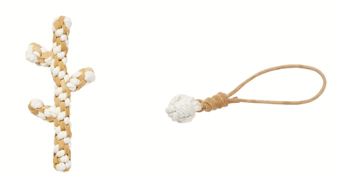 レザー＆コットン・トイ ブランチ・ボール