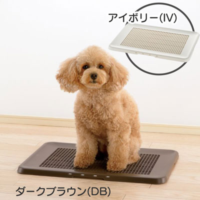 お掃除簡単 フラット トレー レギュラー/ワイド ダークブラウン/アイボリー （ レギュラー ダークブラウン ）