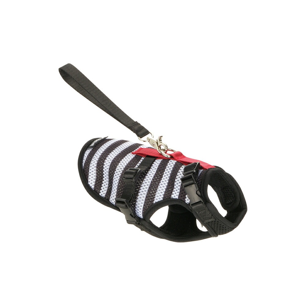 【6月29日終売予定】おでかけベストハーネス S ストライプ