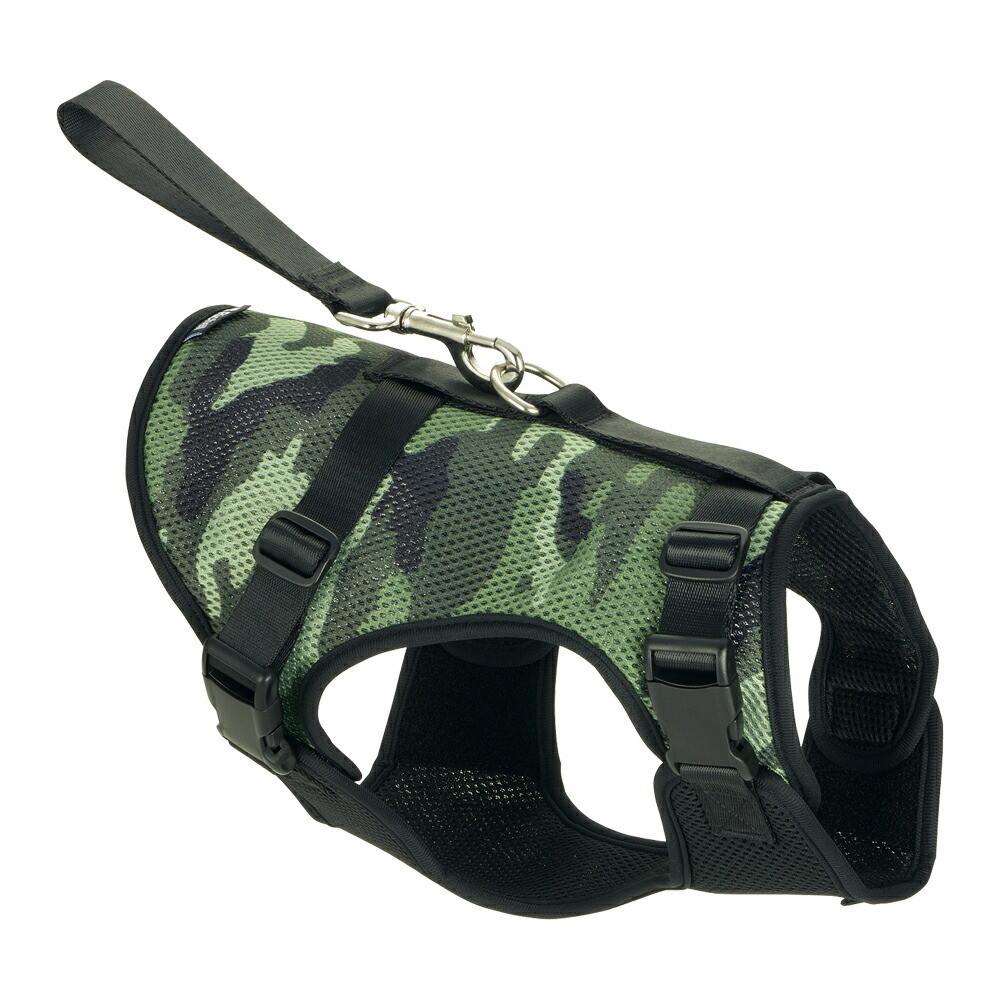 【6月29日終売予定】おでかけベストハーネス L カモフラージュ