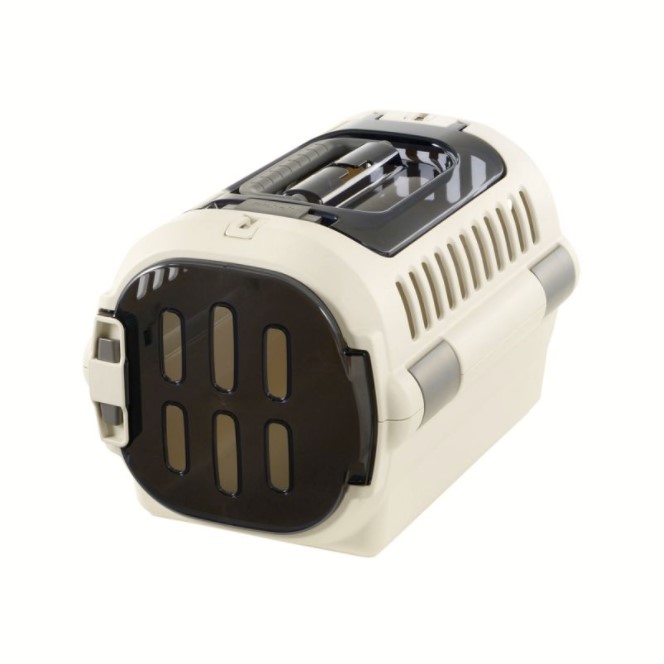 キャンピング キャリー ファイン ダブルドア Mサイズ アイボリー