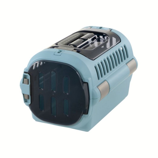 キャンピング キャリー ファイン ダブルドア Mサイズ ブルー