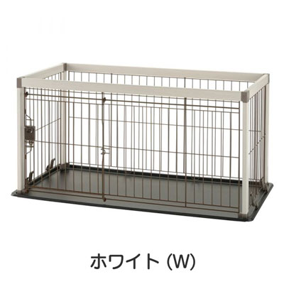 アルミフレーム ペットサークル 110-60 ホワイト