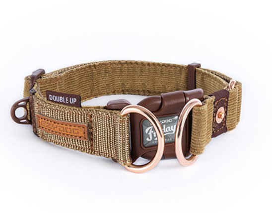 EZYDOG ダブルロックカラー コーデュロイ コレクション L