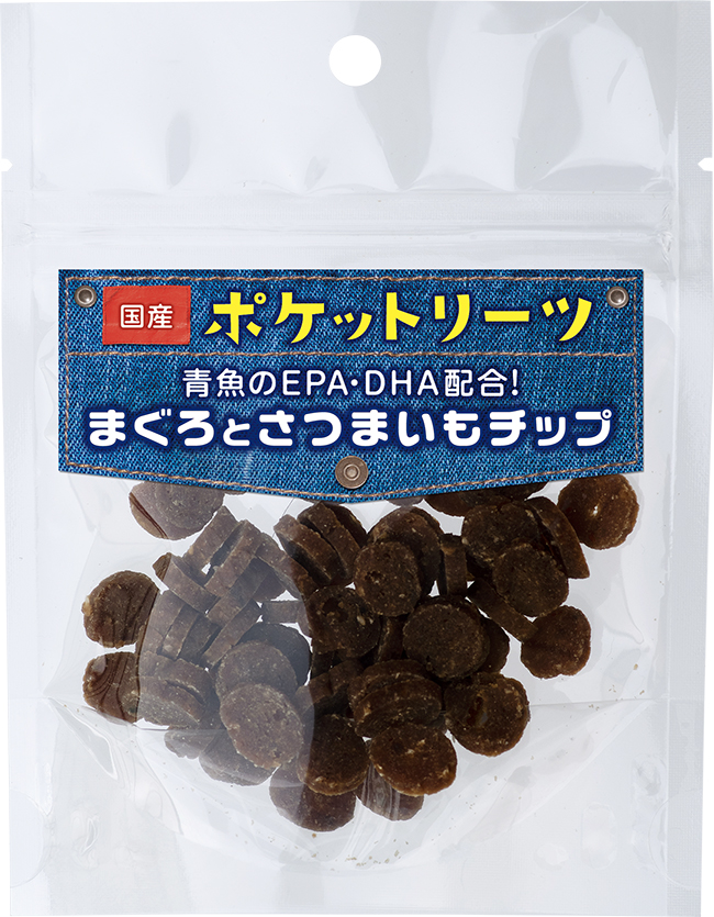 ポケットリーツまぐろとさつまいもチップ２５ｇ
