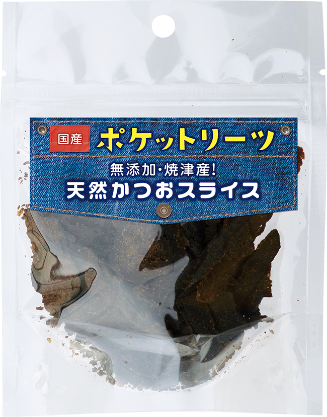 ポケットリーツ天然かつおスライス２５ｇ