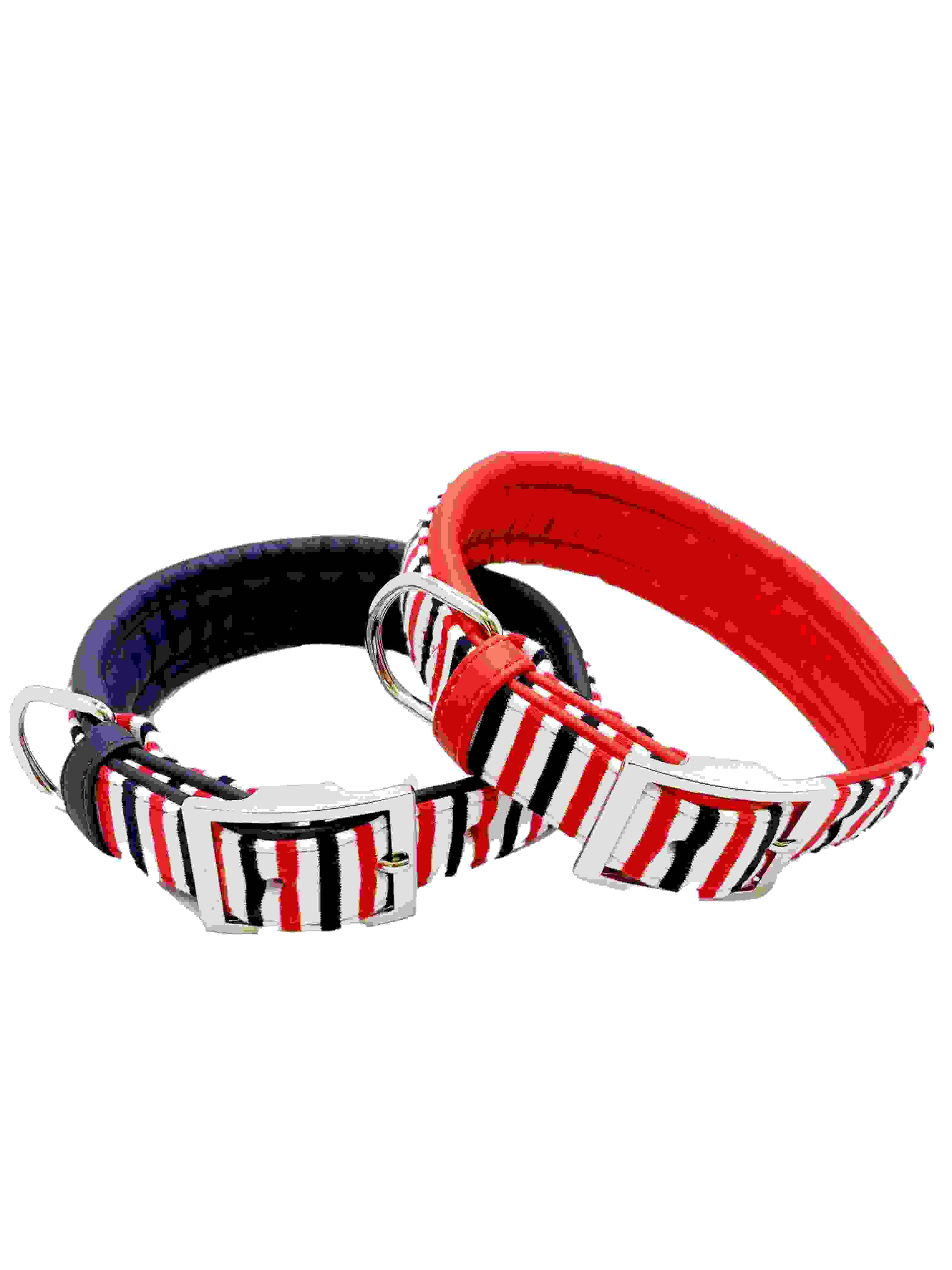 マイスタープラス クッションカラー　トリコボーダー #36　レッド