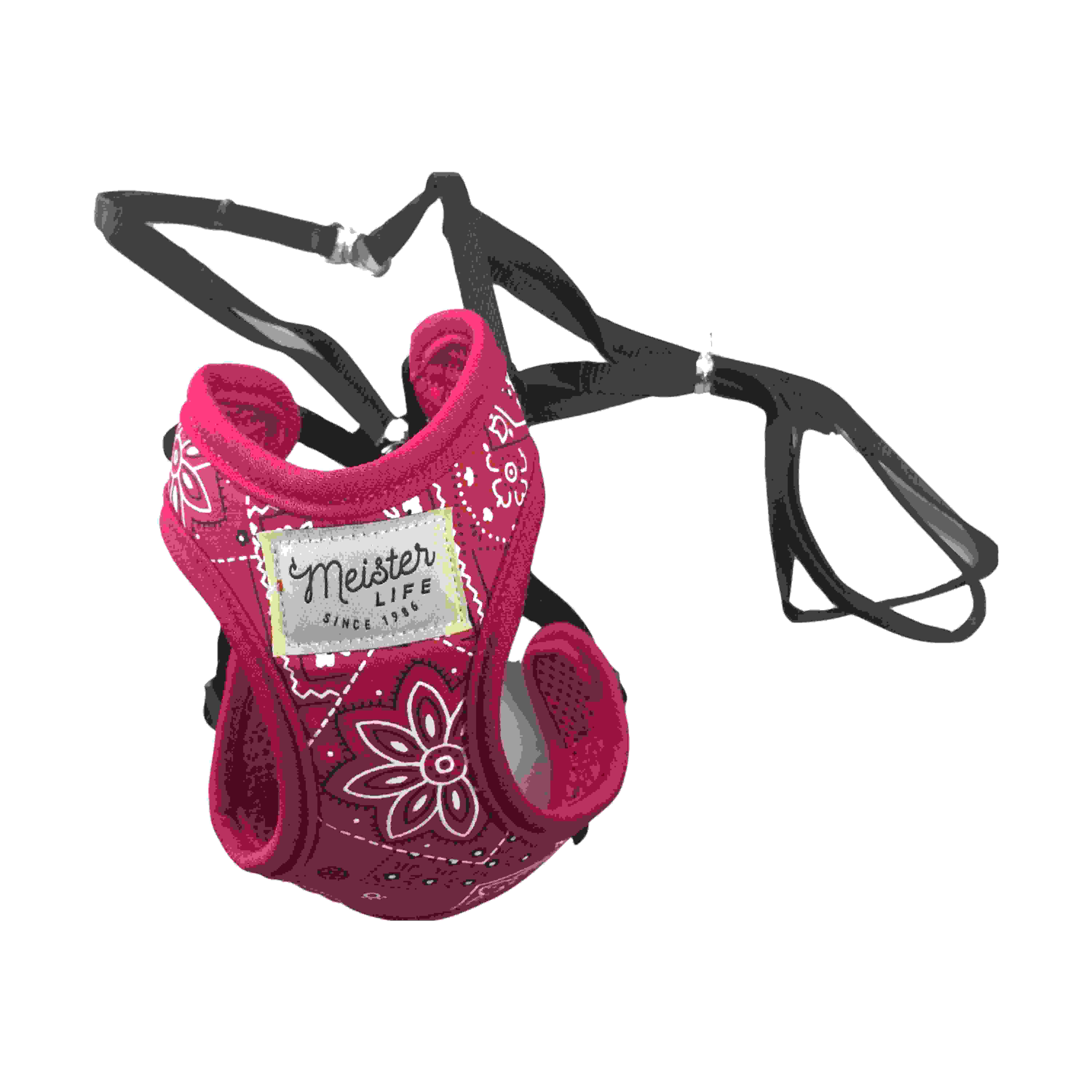 マイスターライフ CATソフティハーネスリード　バンダナ SS　レッド