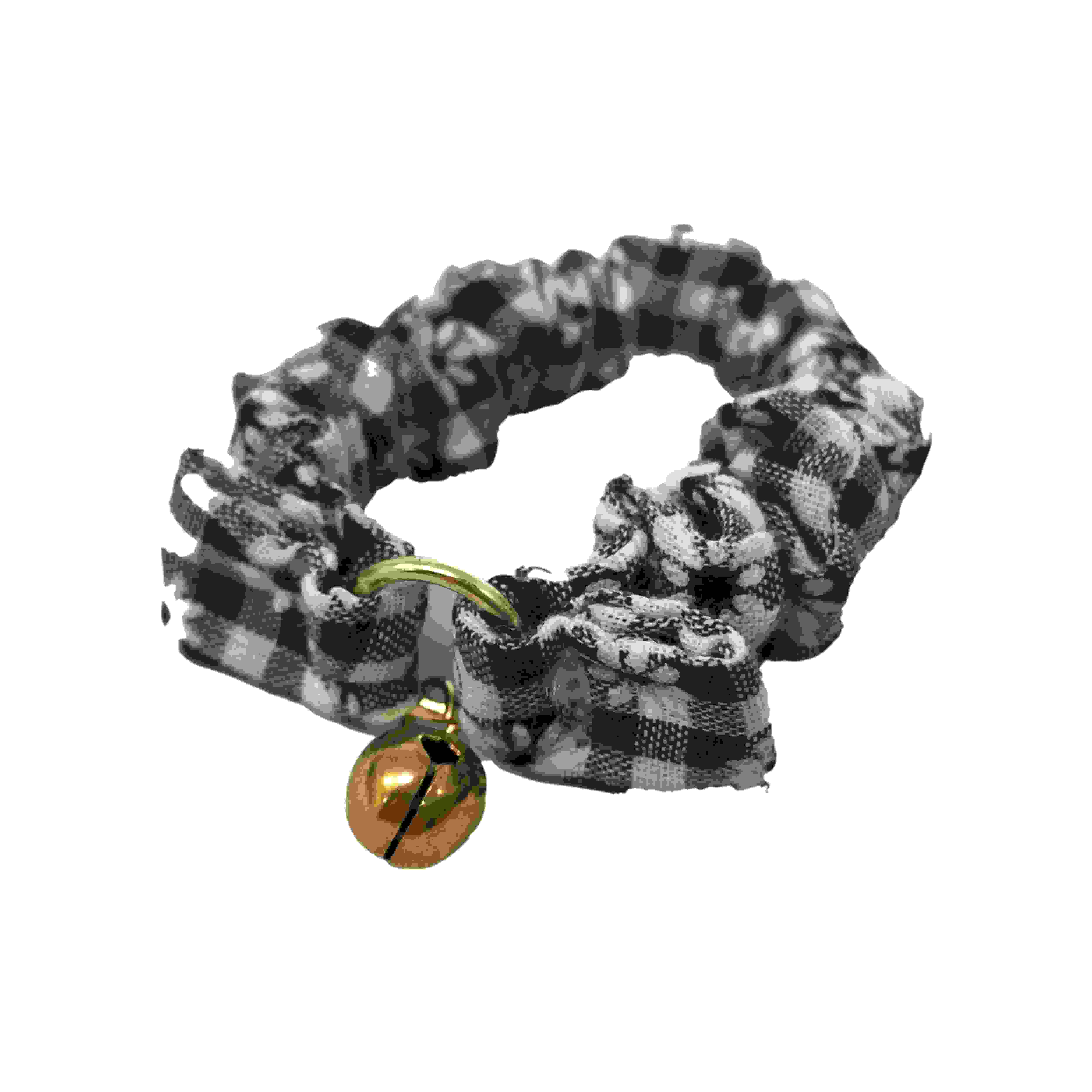 マイスター フリーカラー　フラワーチェック S　ブルー