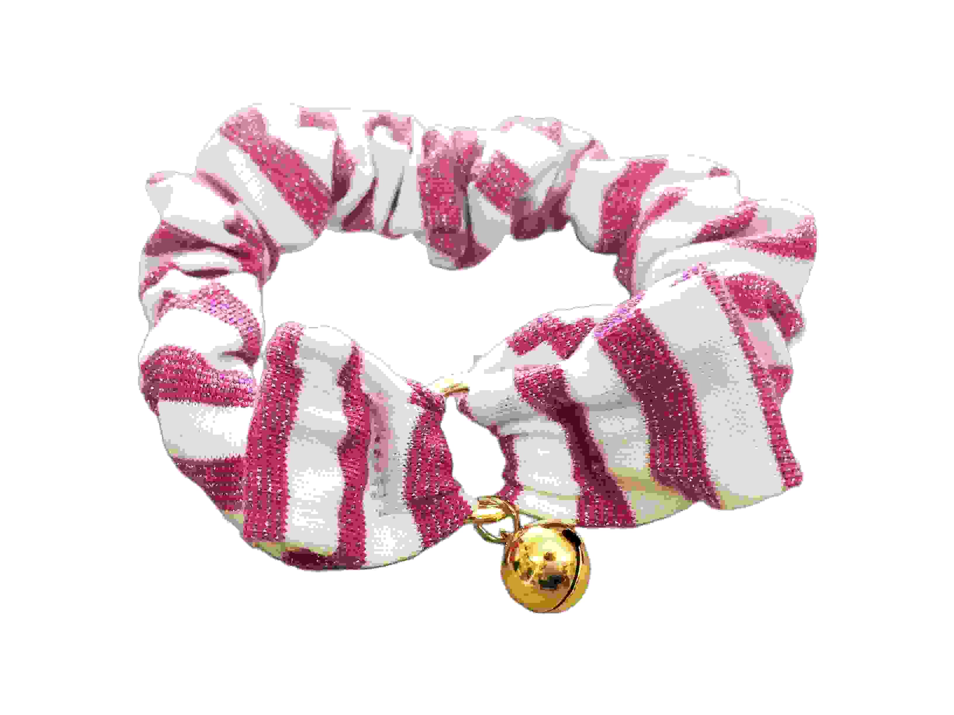 マイスターライフ フリーカラー　ラメボーダー M　ピンク