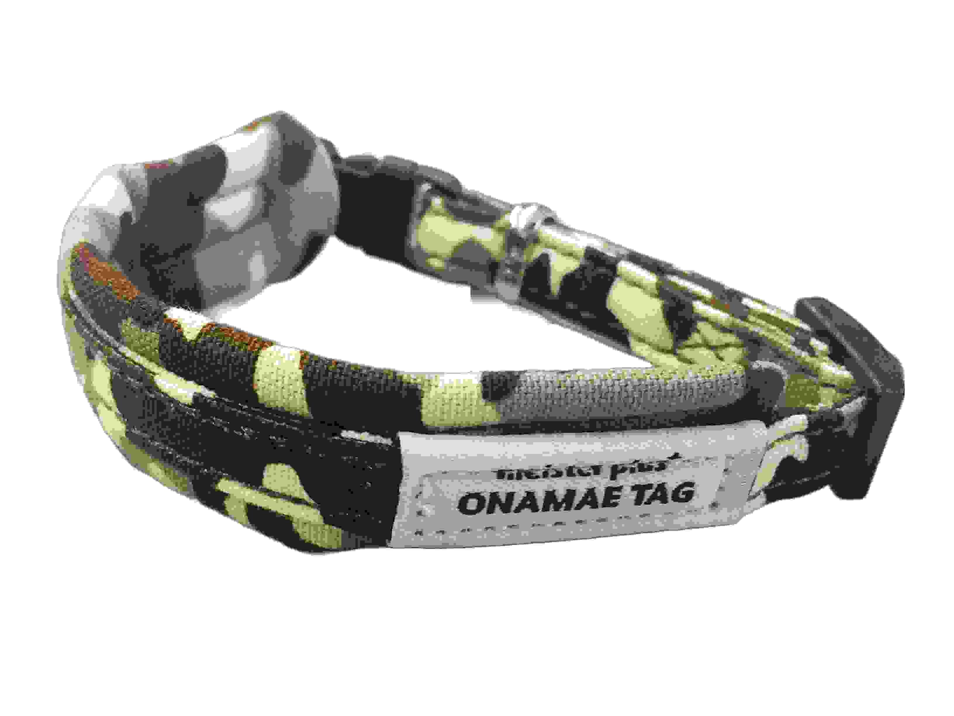 マイスタープラス ONAMAEソフティキャットカラー　アーミー S　グリーン