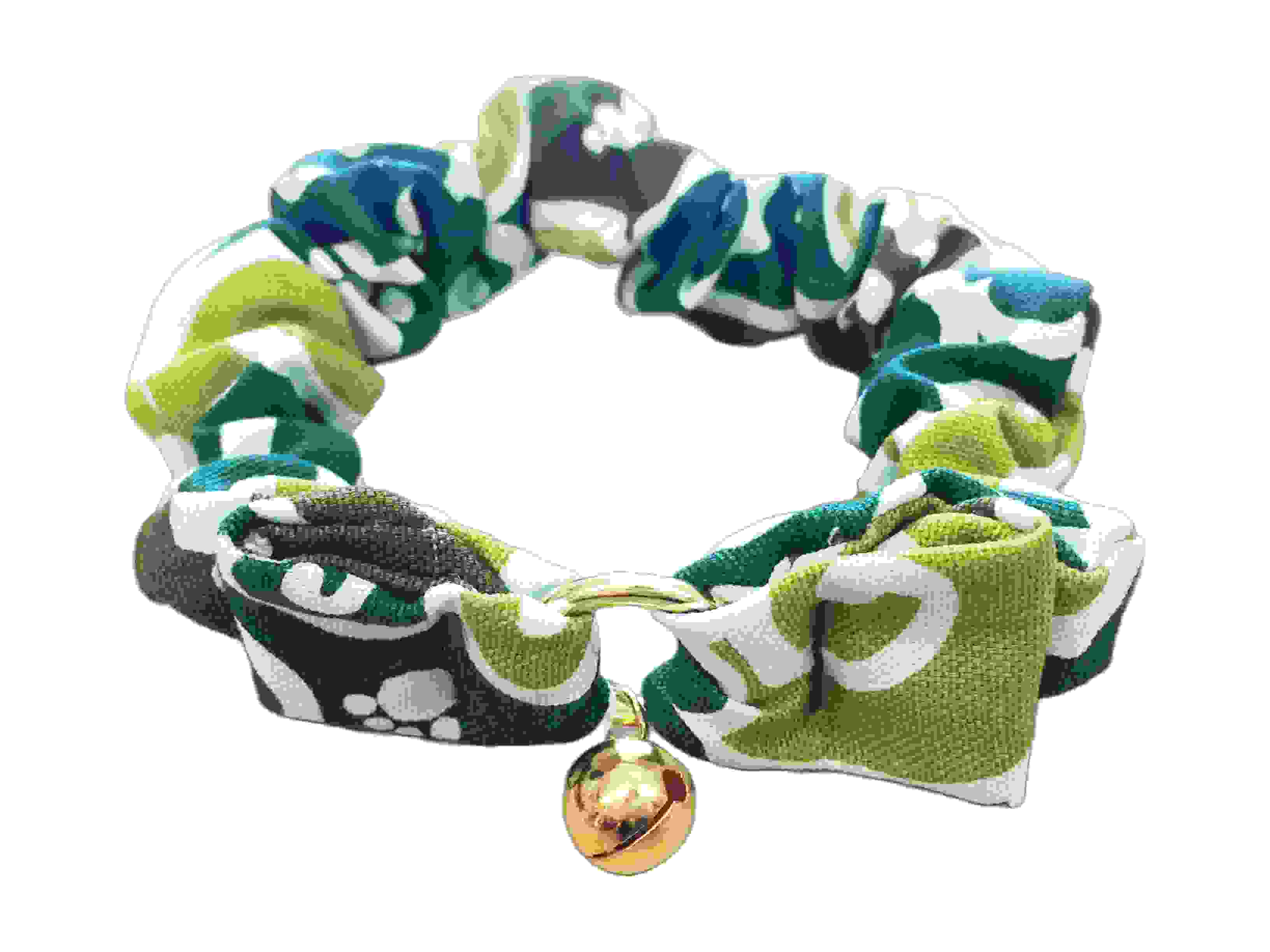 マイスターライフ フリーカラー　カラクサ M　グリーン