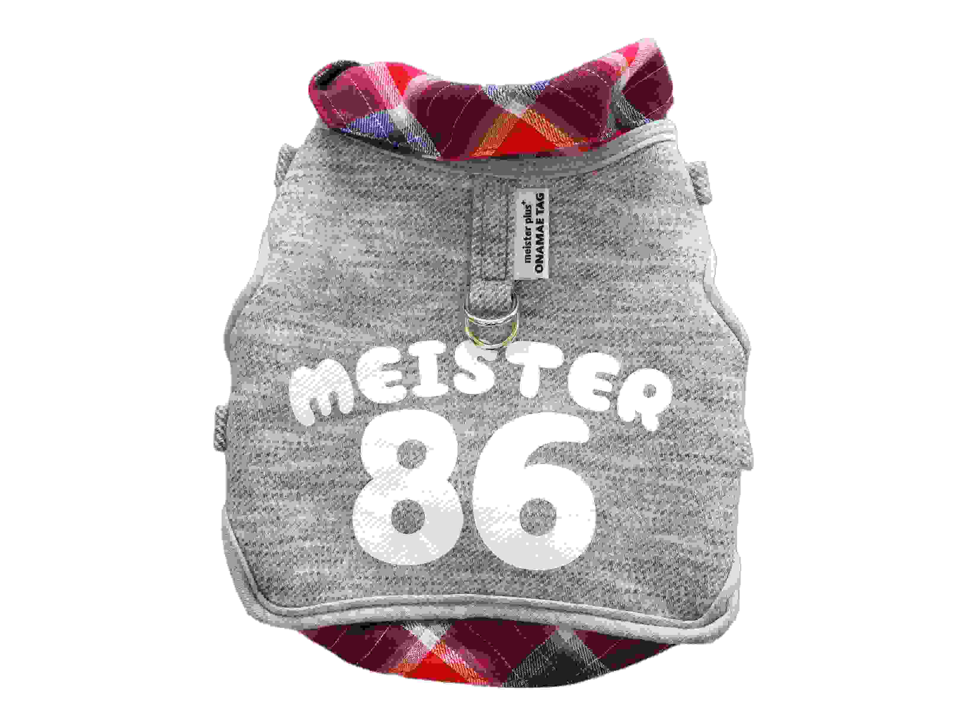 マイスタープラス ONAMAEソフティウェア　チェックコーデ M　グレー