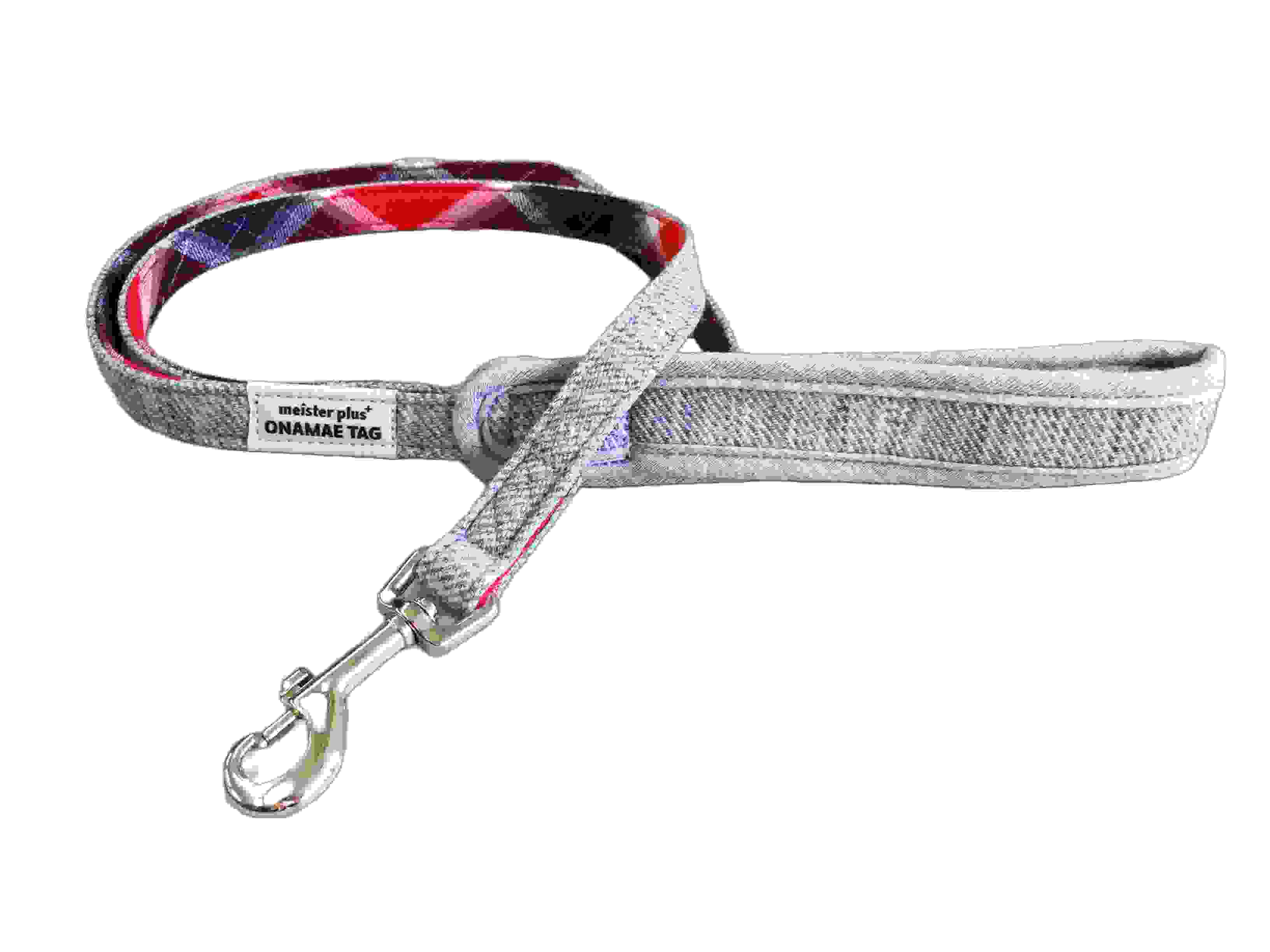 マイスタープラス ONAMAEソフティリード　チェックコーデ S　グレー