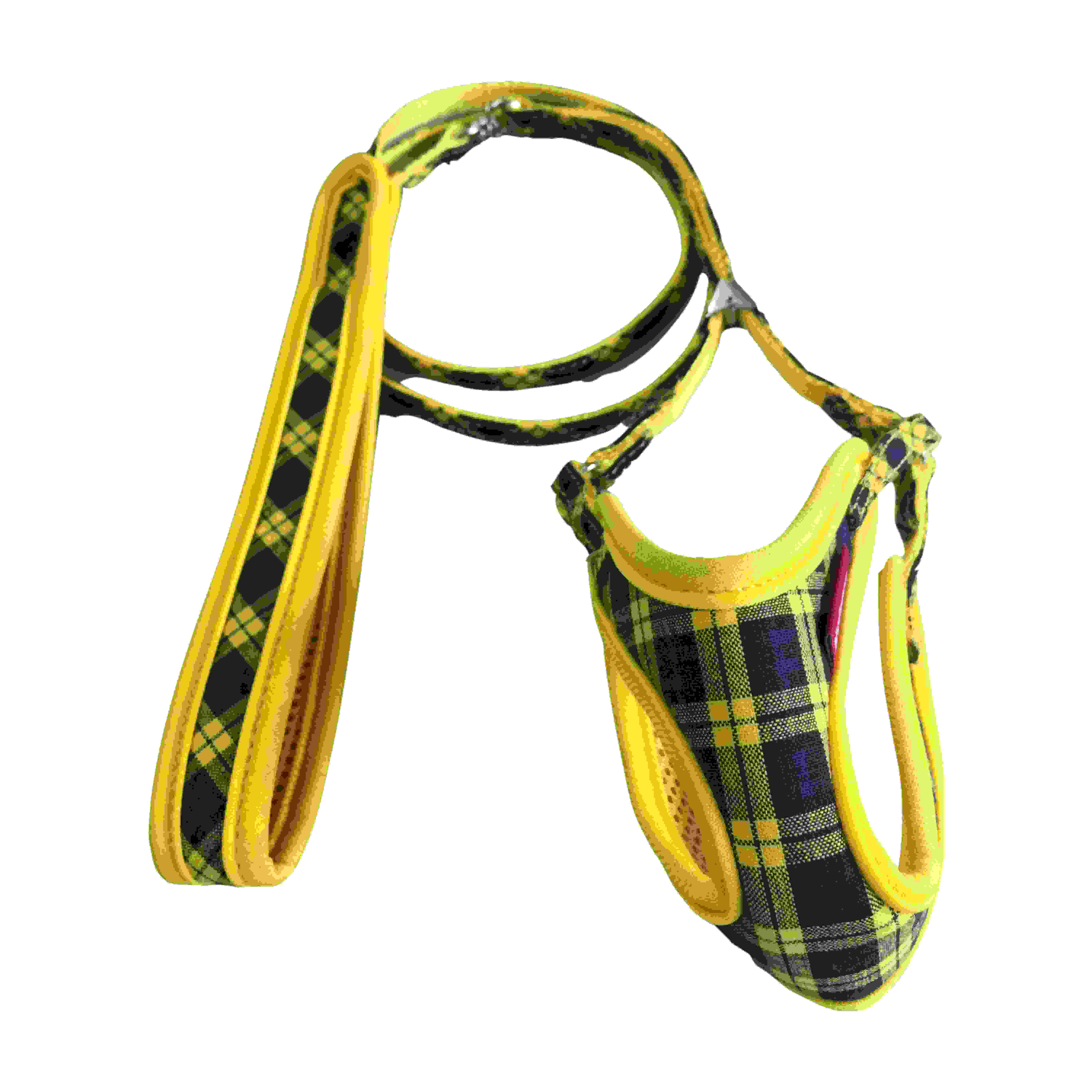 マイスター ソフティハーネスリード　NEWチェック SS　イエロー