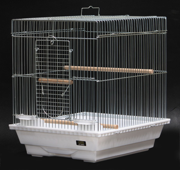 鳥用ケージ 757 手乗り メッキ