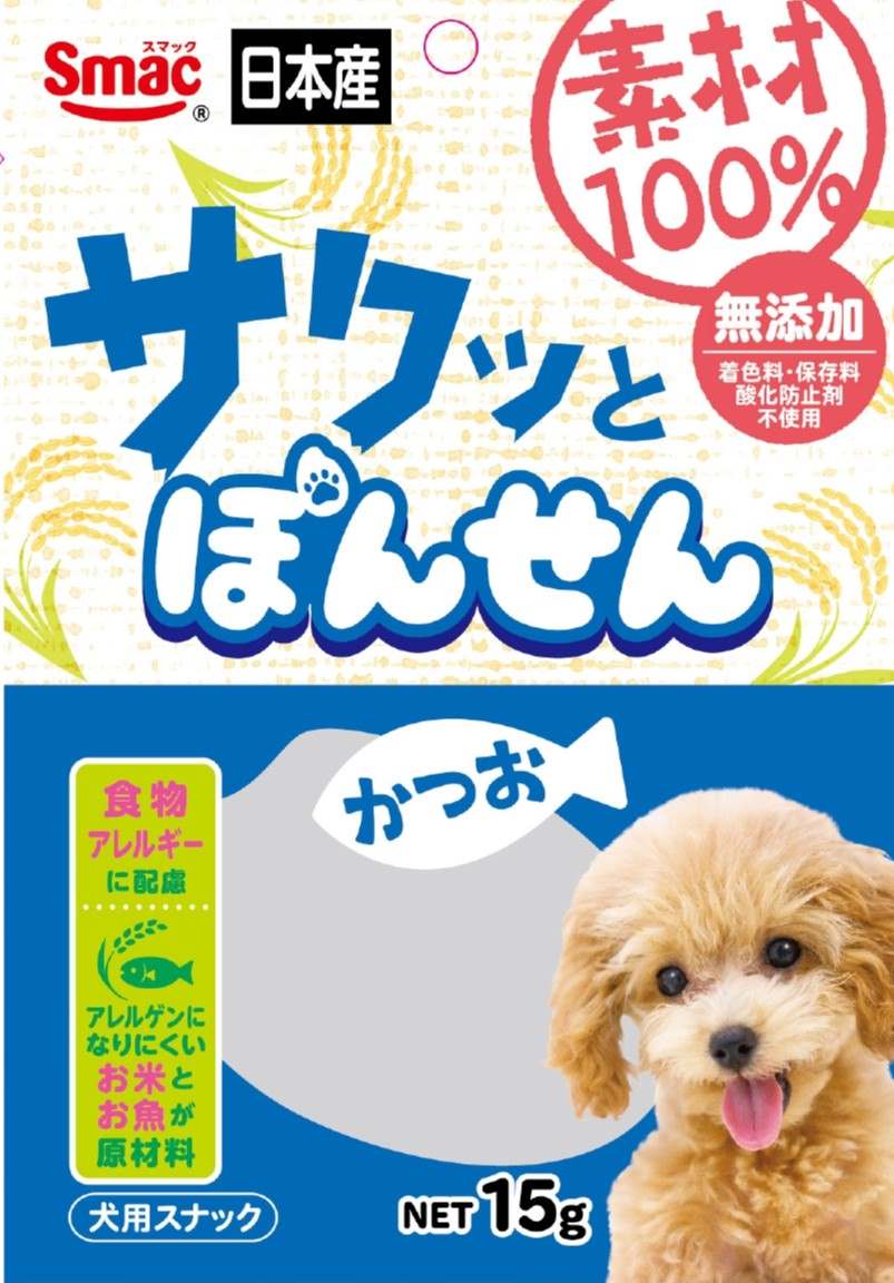 素材100％ ぽんせん かつお 15g