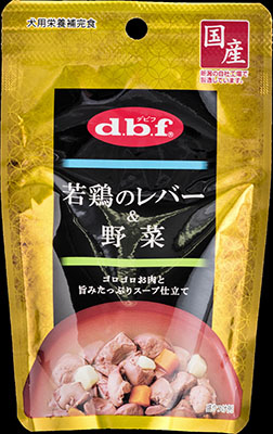 d.b.f 若鶏のレバー＆野菜 100g