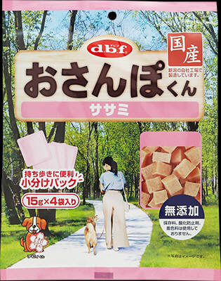d.b.f おさんぽくん ササミ 60g