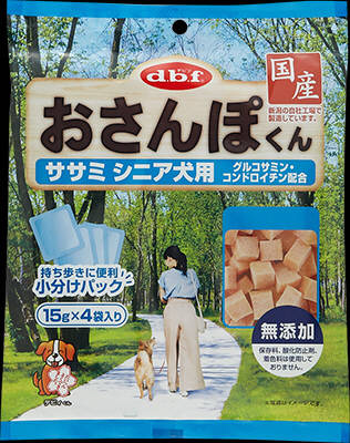 d.b.f おさんぽくん ササミ シニア犬用 60g