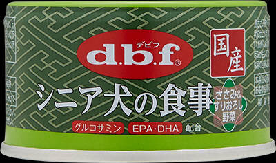 d.b.f シニア犬の食事 ささみ＆すりおろし野菜 85g