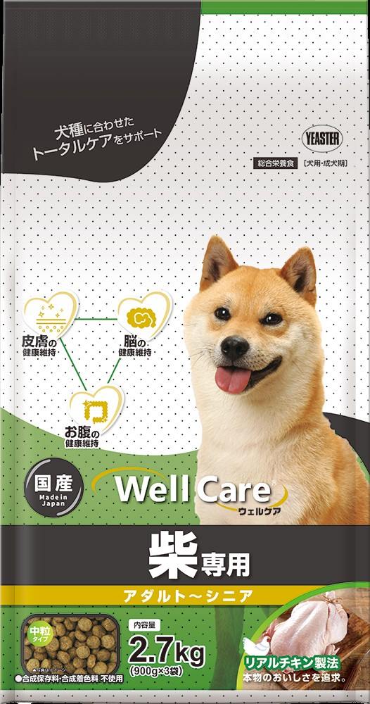 ウェルケア 柴専用　アダルト‐シニア 2.7kg