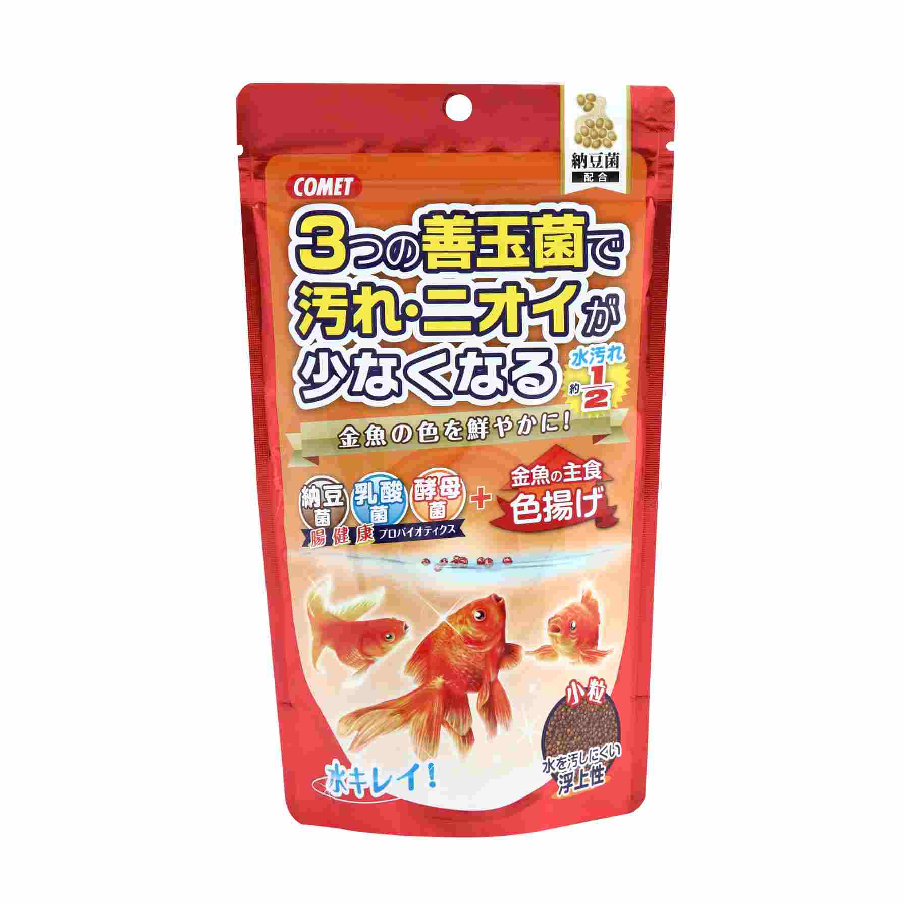 コメット 金魚の主食納豆菌　色揚げ　小粒 200g