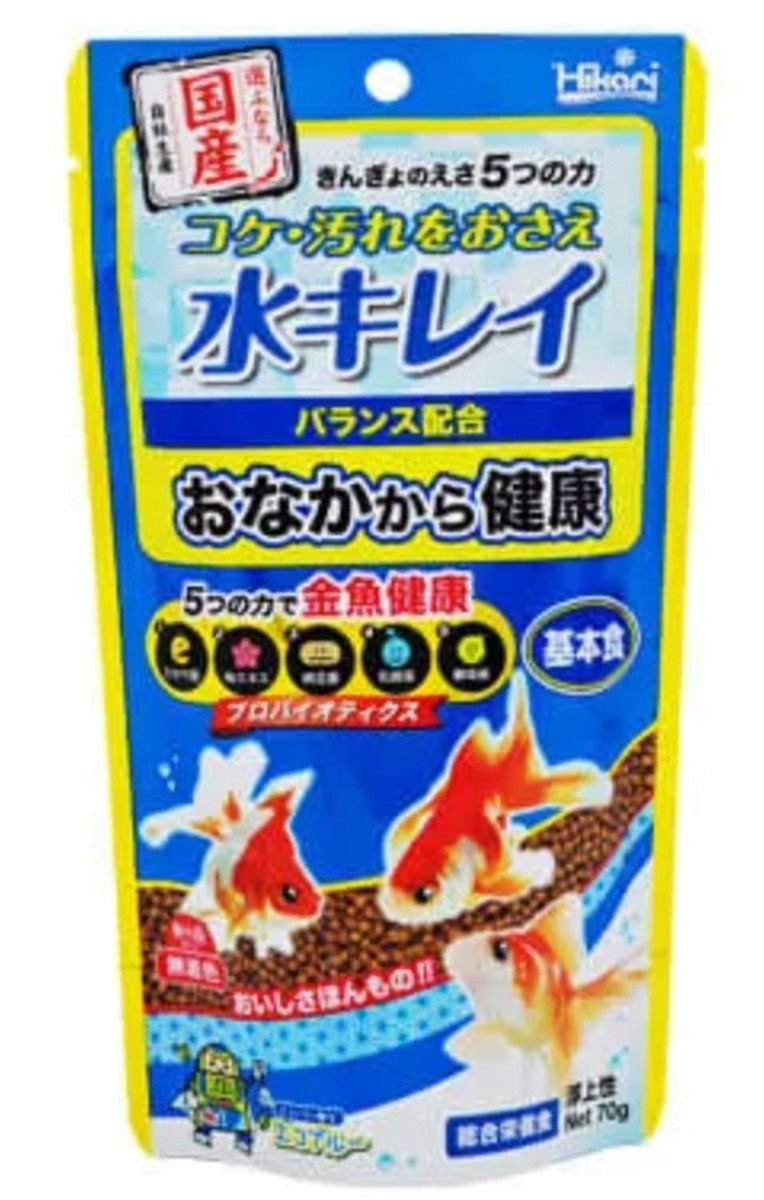 Hikari きんぎょのえさ 5つの力 基本食 70g