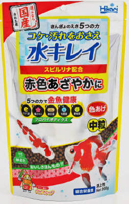 Hikari きんぎょのえさ 5つの力 色あげ 中粒 200g