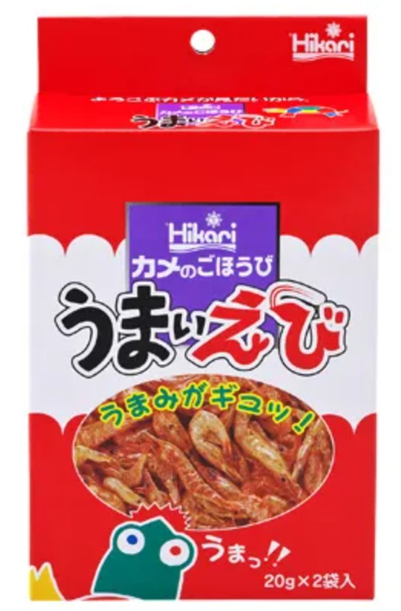 Hikari カメのごほうび うまいえび 20g×2袋入