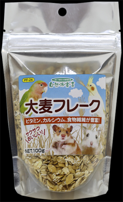 自然派 大麦フレーク 100g