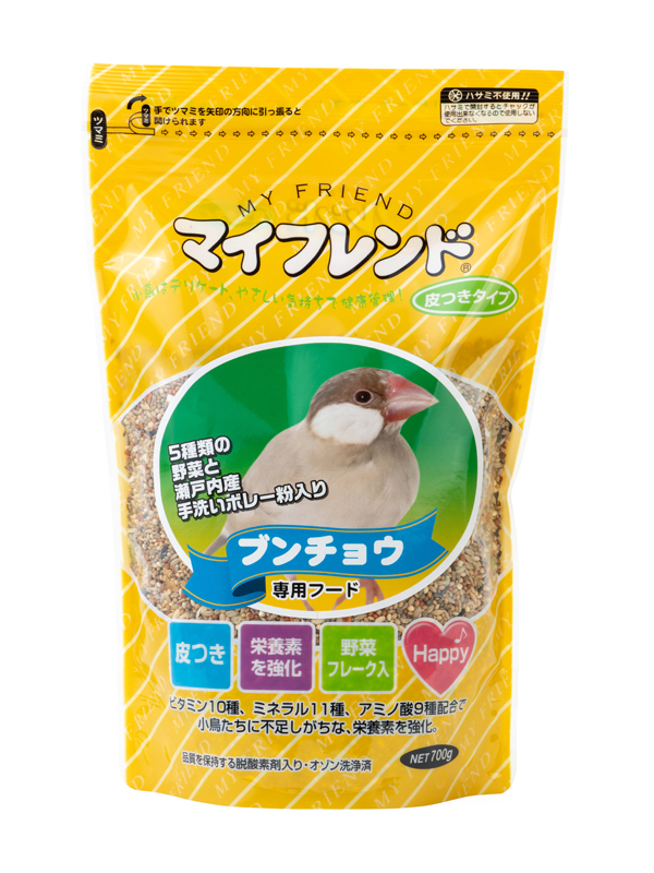 マイフレンド 皮つき ブンチョウ 700g