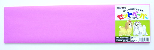 セットペーパー カラー 大 100枚入り ピンク
