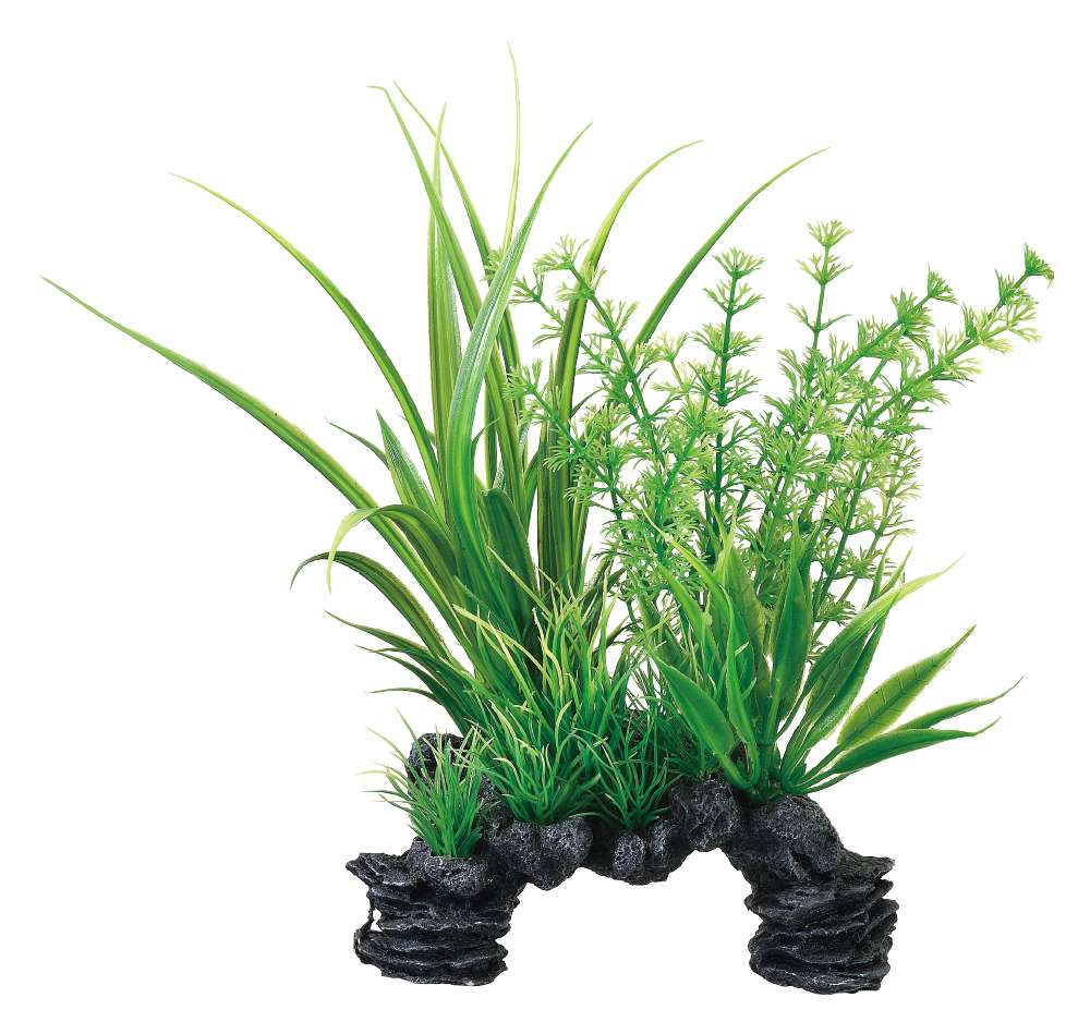 ジェックス 癒し水景　MIXプランツ　ミニアーチ　ミリオフィラム