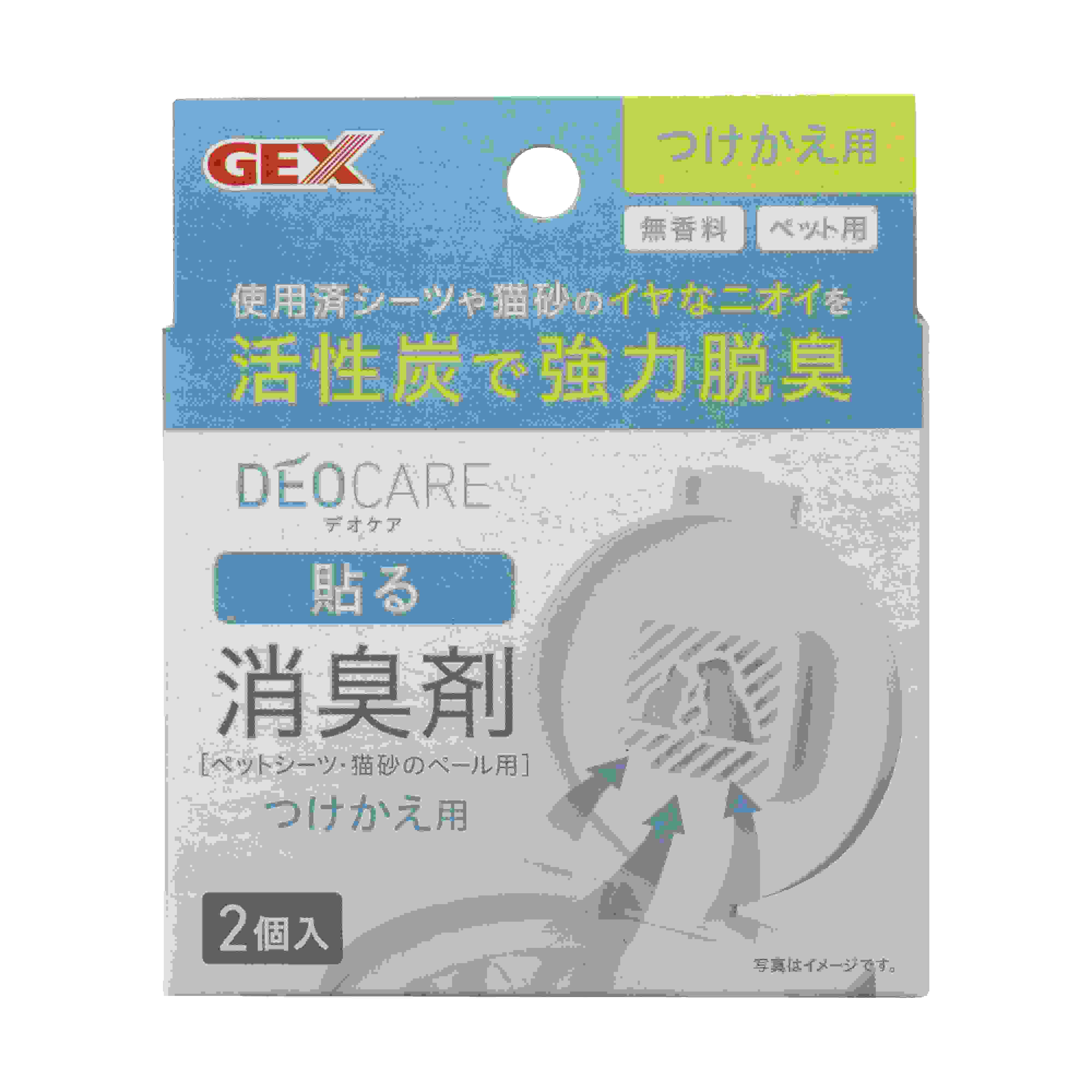 ジェックス デオケア 貼る消臭剤 つけかえ用 2個