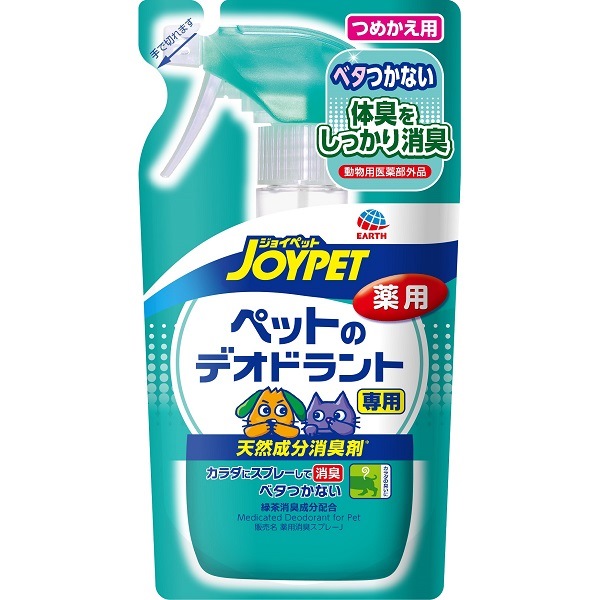 ジョイペット 天然成分消臭剤　ペットのデオドラント専用詰替 240mL