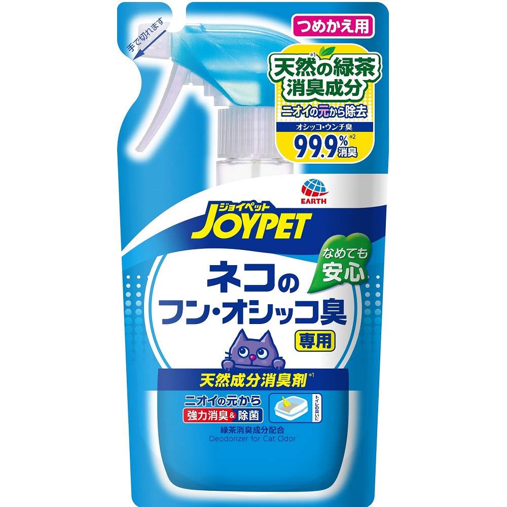 ジョイペット 天然成分消臭剤　ネコのフン・オシッコ臭専用詰替 240mL