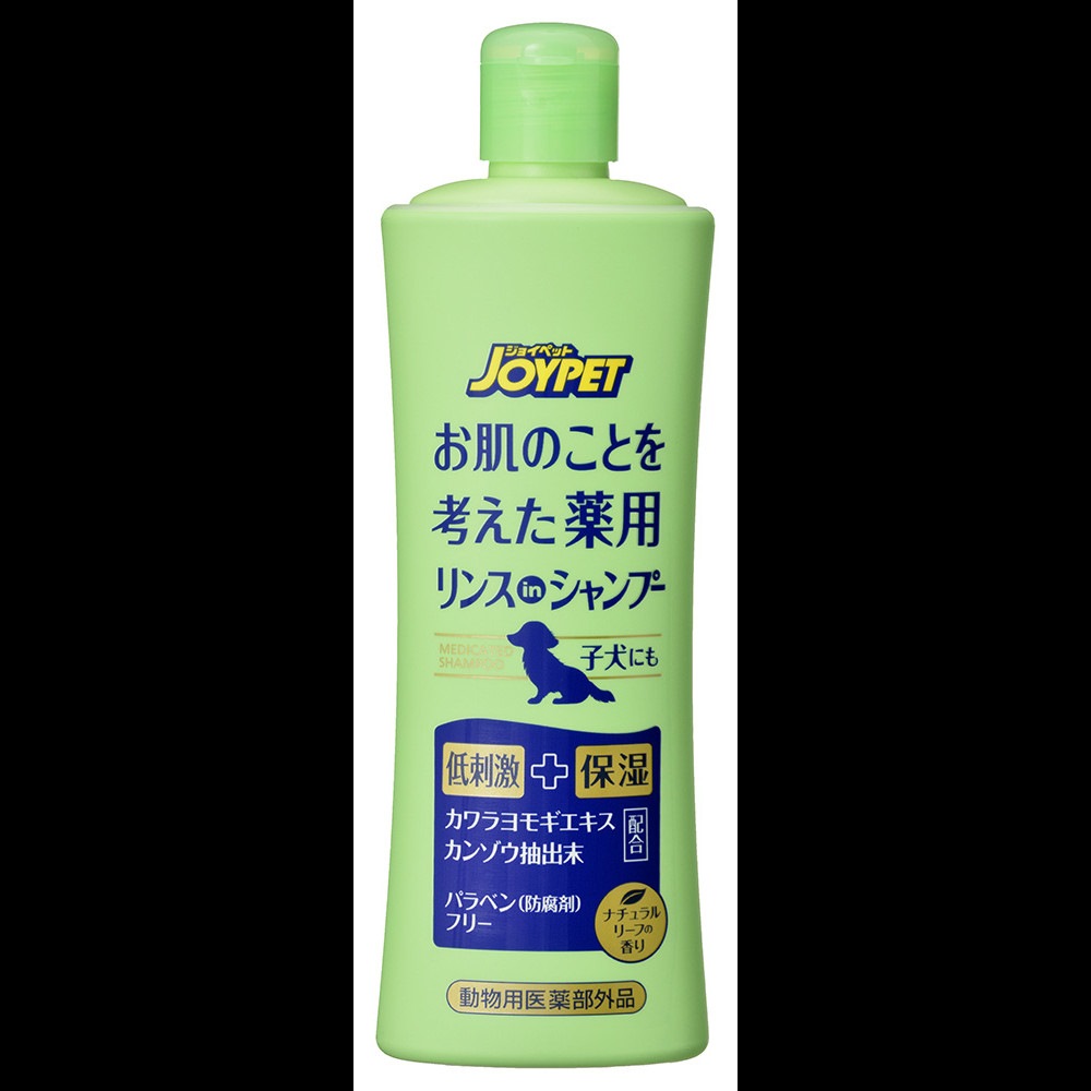 ジョイペット お肌のことを考えた薬用リンスインシャンプー　ナチュラルリーフ 300mL