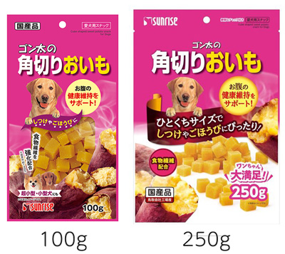 ゴン太の角切り おいも 100g/250g （ 100g ）