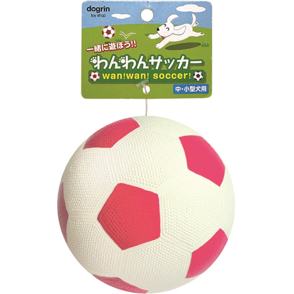 わんわんサッカー ピンク