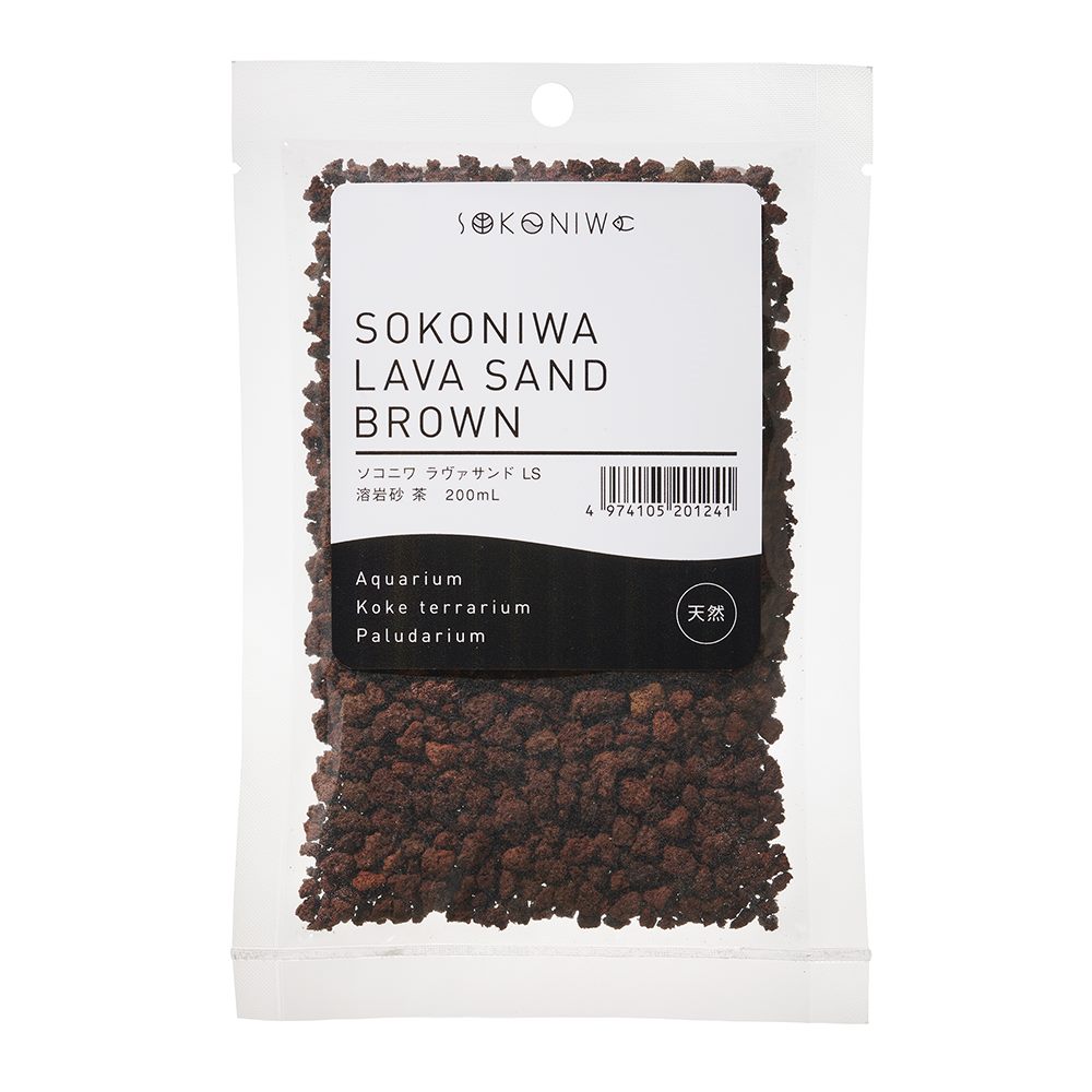 ソコニワ ナチュラルサンド 溶岩砂茶 200ml