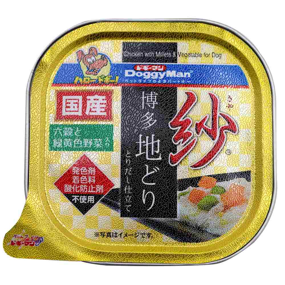 ドギーマン 紗 博多地どり 六穀と緑黄色野菜入り 100g